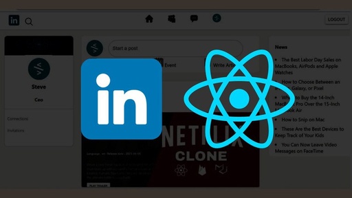 React - The Complete Guide-LinkedIn website clone 2023